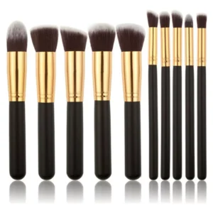 Kit de 10 Brochas de Maquillaje